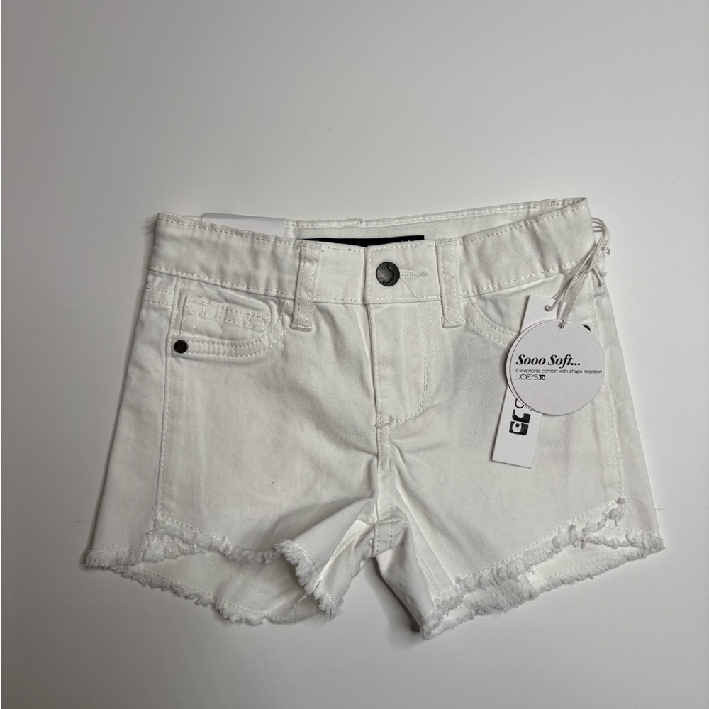 Girls Frayed Hem Shorts